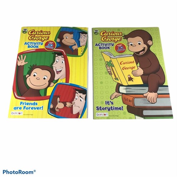 Bendon Other - 2-Pack PBS Kids Curious George Friends Are Forever/It’s Storytime Books New